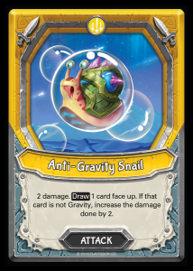Anti-Gravity Snail (Astral - Attack - Common) - Lightseekers TCG