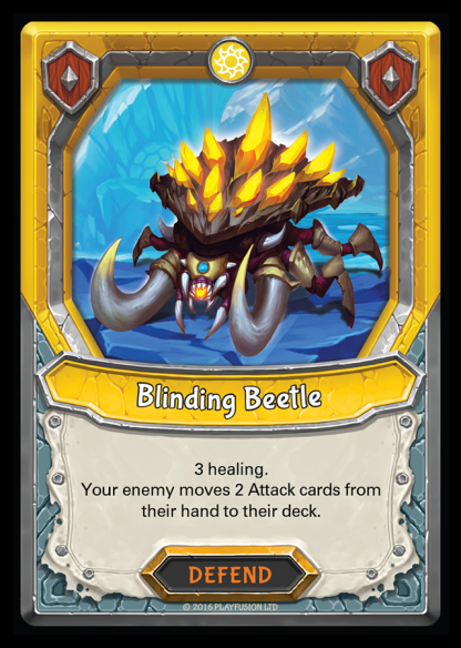 Blinding Beetle (Astral - Defend - Rare) - Lightseekers TCG