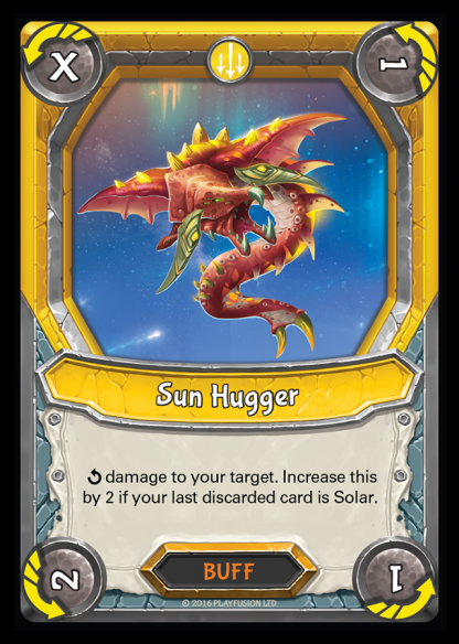 Sun Hugger (Astral - Attack - Rare) - Lightseekers TCG