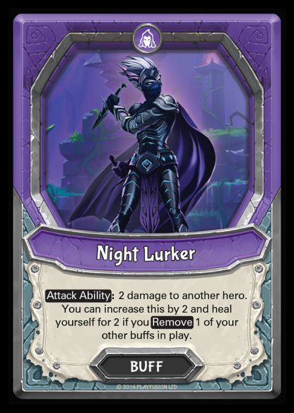 Night Lurker (Dread - Buff - Common) - Lightseekers TCG