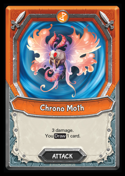 Chrono Moth (Tech - Attack - Common) - Lightseekers TCG