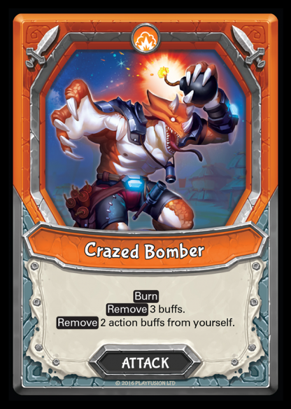 Crazed Bomber (Tech - Attack - Common) - Lightseekers TCG