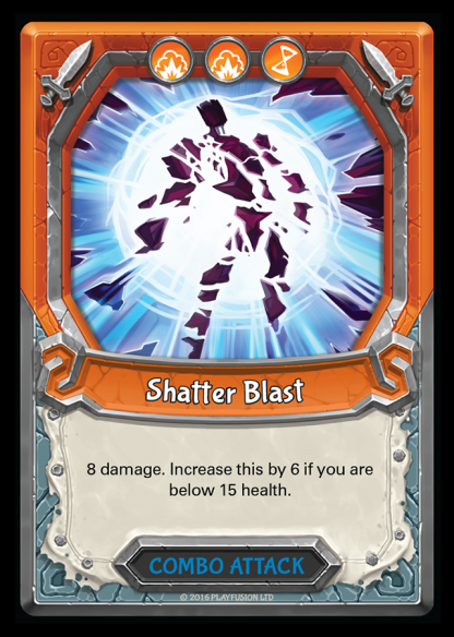 Shatter Blast (Tech - Combo - Uncommon) - Lightseekers TCG