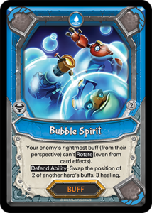 Bubble Spirit (Storm - Buff - Rare) - Lightseekers Mythical