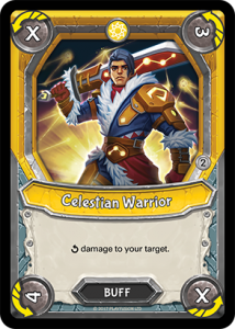 Celestian Warrior (Astral - Buff - Common) - Lightseekers Mythical
