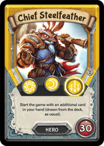 Chief Steelfeather (Astral - Hero - Common) - Lightseekers Mythical