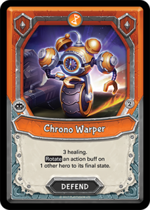Chrono Warper (Tech - Defend - Common) - Lightseekers Mythical