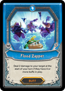 Flood Zapper (Storm - Buff - Rare) - Lightseekers Mythical