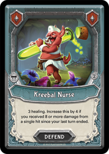 Kreebal Nurse (Unaligned - Defend - Common) - Lightseekers Mythical