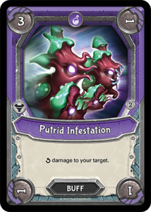 Putrid Infestation (Dread - Buff - Common) - Lightseekers Mythical