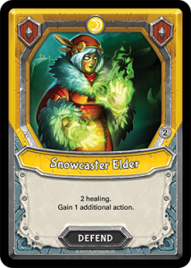 Snowcaster Elder (Astral - Defend - Common) - Lightseekers Mythical