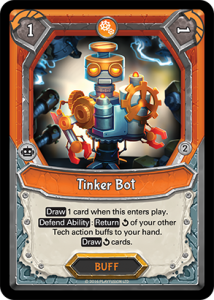 Tinker Bot (Tech - Buff - Rare) - Lightseekers Mythical