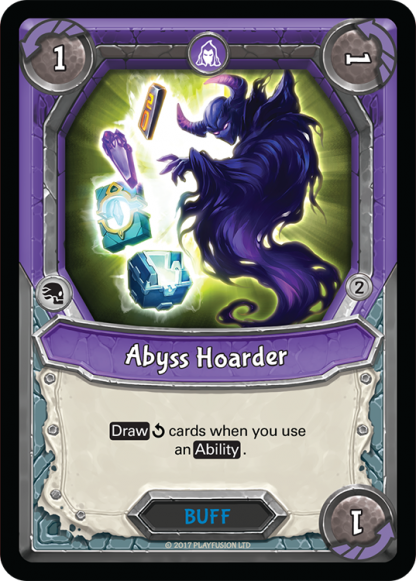 Abyss Hoarder (Dread - Buff - Uncommon) - Lightseekers Mythical
