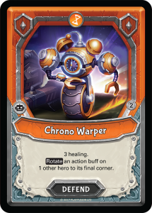 Chrono Warper (Tech - Defend - Common) - Lightseekers Mythical