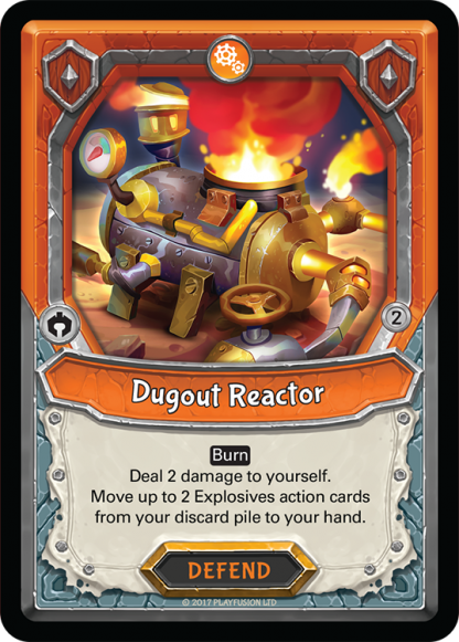 Dugout Reactor (Tech - Defend - Rare) - Lightseekers Mythical