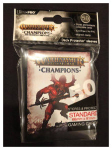 Warhammer Champions - Chaos Card Sleeves