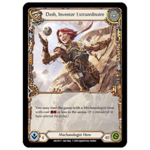 Dash, Inventor Extraordinaire Hero card from Arcane Rising